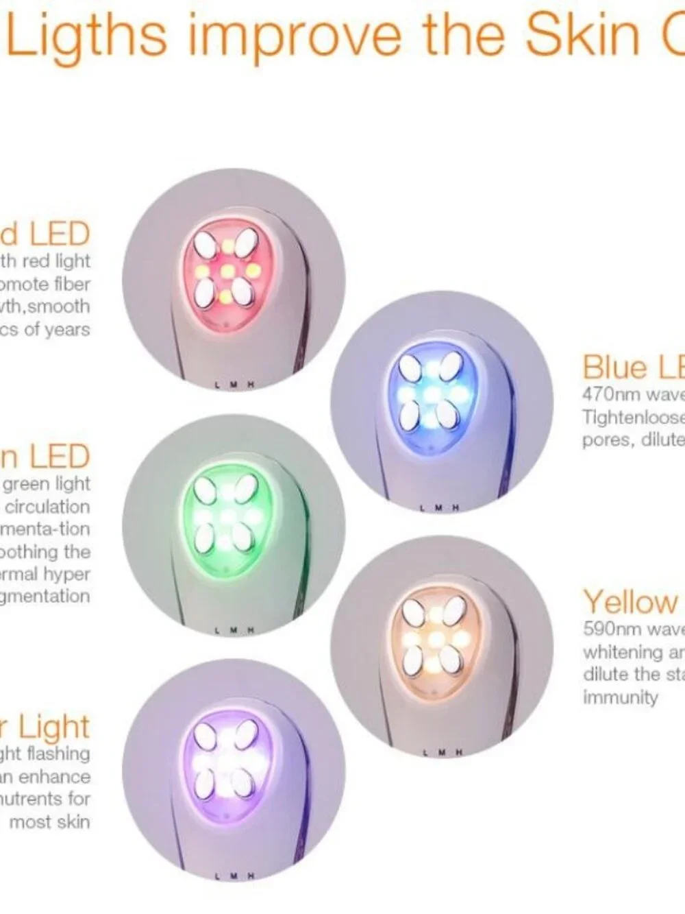 5 in 1 LED Skin Tightening - Original packaging